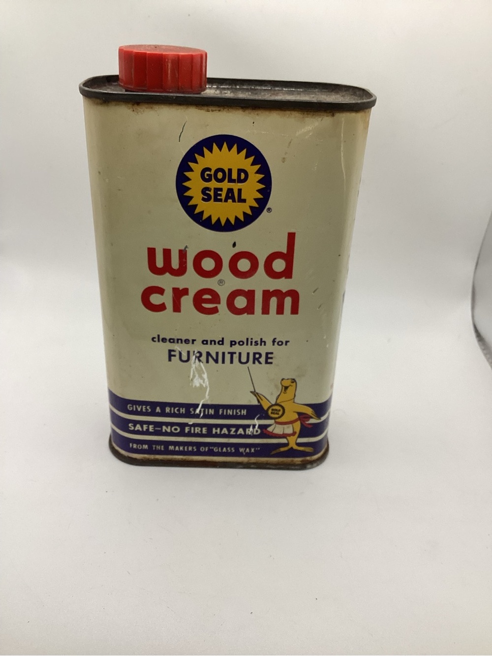 Gold Seal Wood Cream Cleaner and Polish - Vintage Advertising